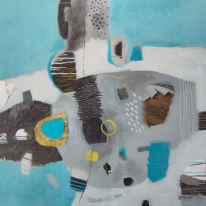 Iz druge perspektive, 80x80 cm, apstrakcija